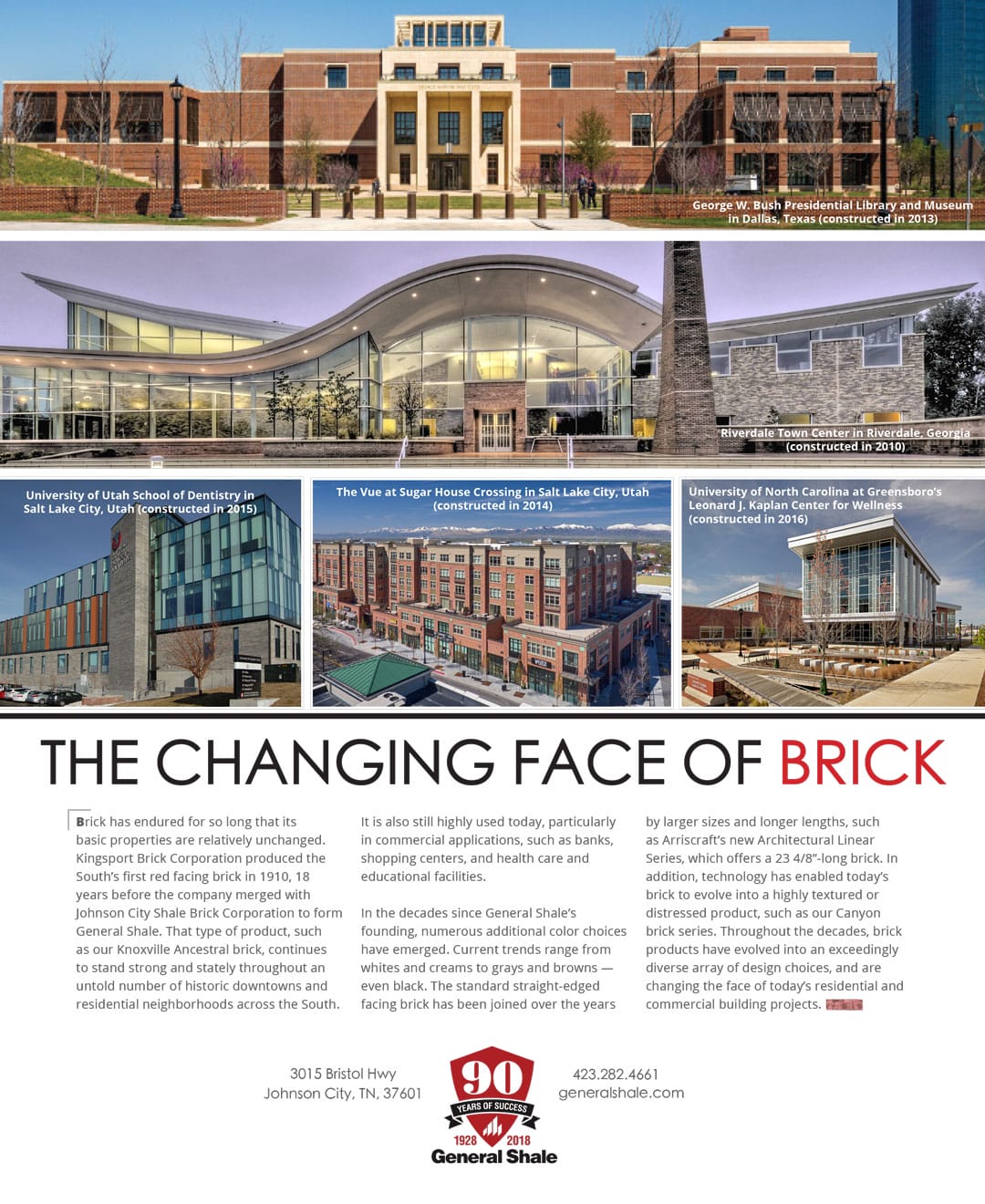 General Shale Booklet - the changing face of brick page