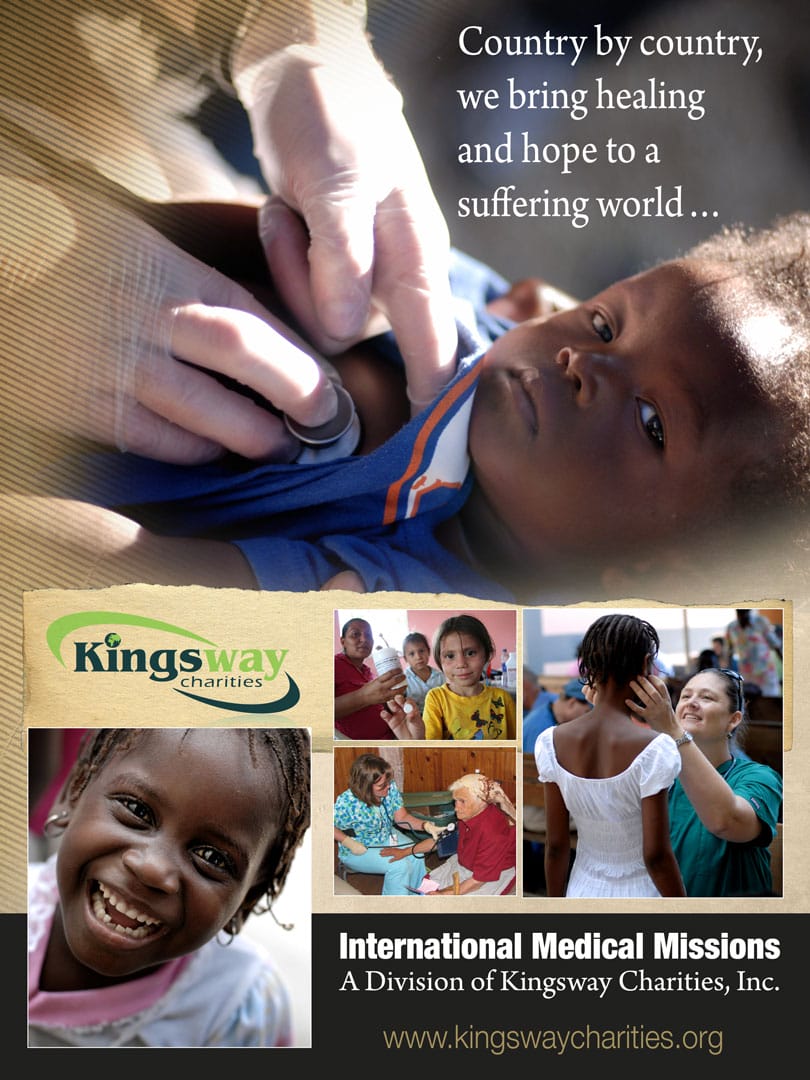 kingsway-charities volunteer with baby