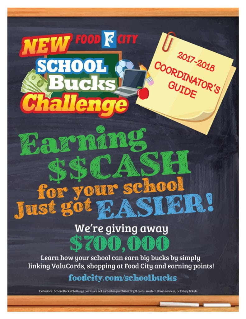 Food City School Bucks program